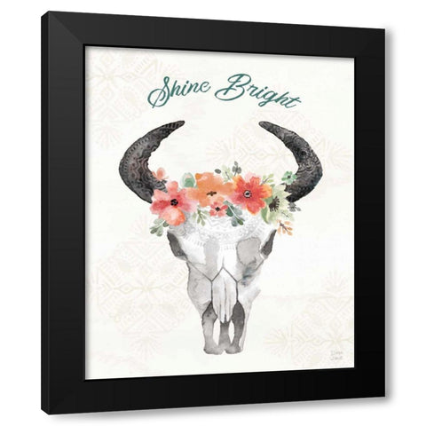 Sweet Southwest XVI Black Modern Wood Framed Art Print with Double Matting by June, Dina