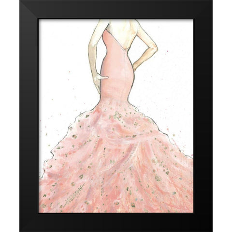 Dazzling Diva Light Crop Black Modern Wood Framed Art Print by Fabiano, Marco