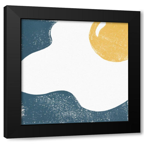 Sunny Side II Black Modern Wood Framed Art Print with Double Matting by Hershey, Moira