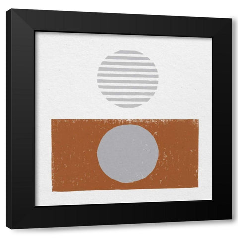 Reflection II Black Modern Wood Framed Art Print by Hershey, Moira