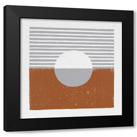 Reflection III Black Modern Wood Framed Art Print by Hershey, Moira