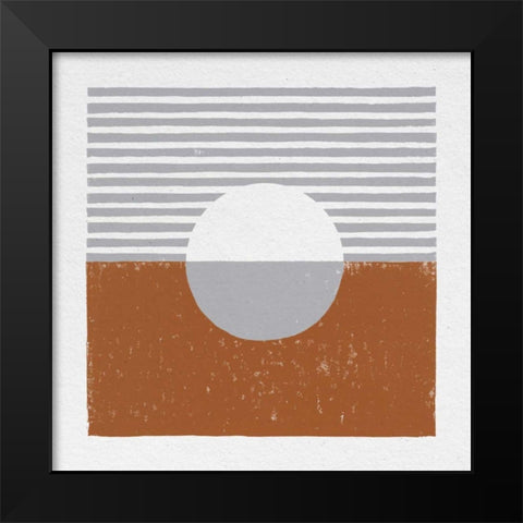 Reflection III Black Modern Wood Framed Art Print by Hershey, Moira