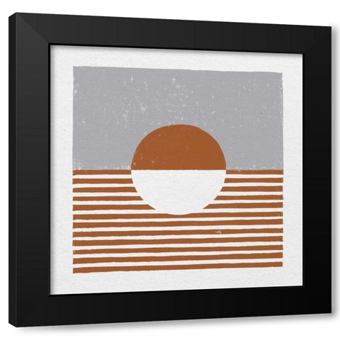 Reflection IV Black Modern Wood Framed Art Print by Hershey, Moira