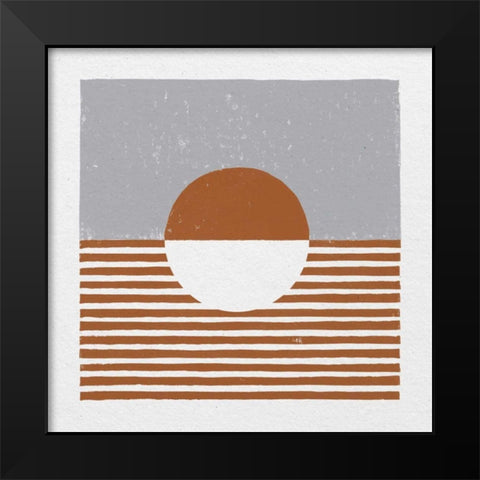 Reflection IV Black Modern Wood Framed Art Print by Hershey, Moira