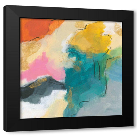 Daydream IV Black Modern Wood Framed Art Print with Double Matting by Vassileva, Silvia