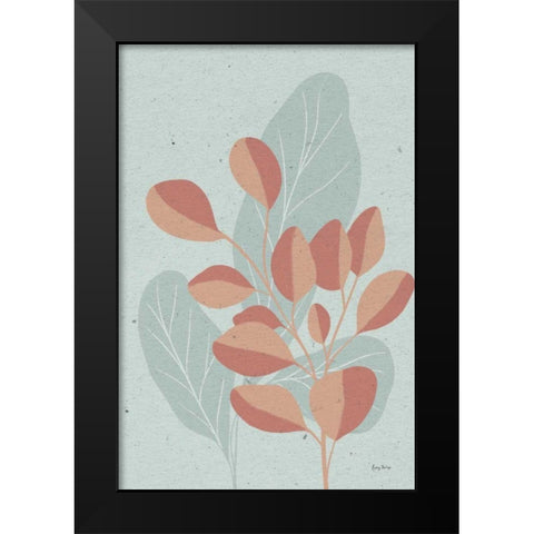 Balance V Black Modern Wood Framed Art Print by Thorns, Becky
