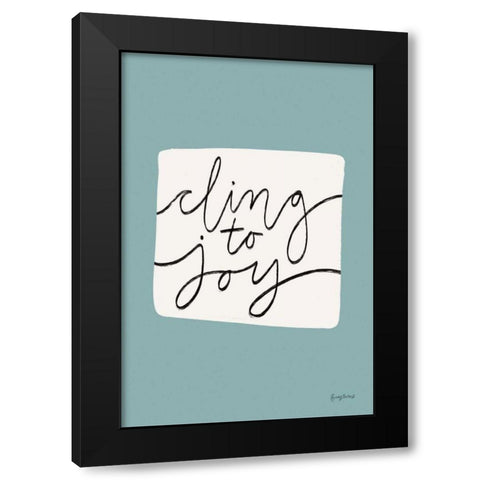 Calm Home I Black Modern Wood Framed Art Print with Double Matting by Thorns, Becky