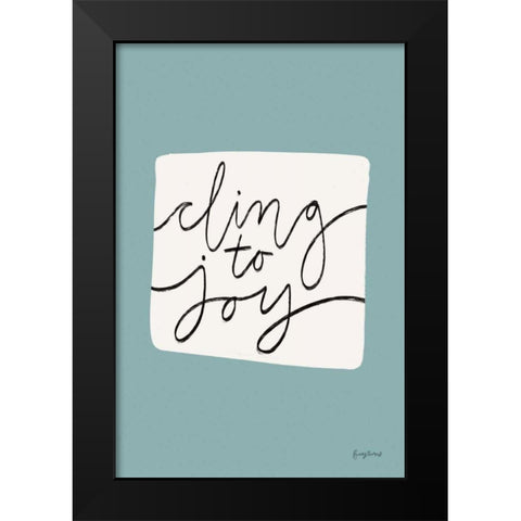Calm Home I Black Modern Wood Framed Art Print by Thorns, Becky