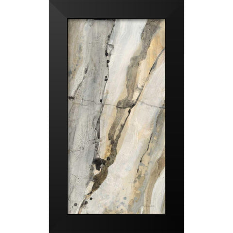 Riverbank II Black Modern Wood Framed Art Print by Hristova, Albena