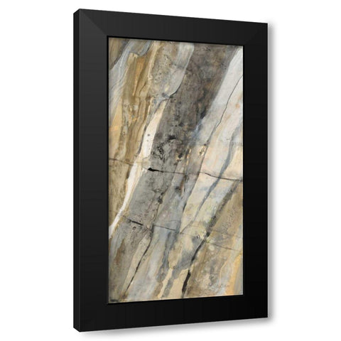 Riverbank III Black Modern Wood Framed Art Print with Double Matting by Hristova, Albena