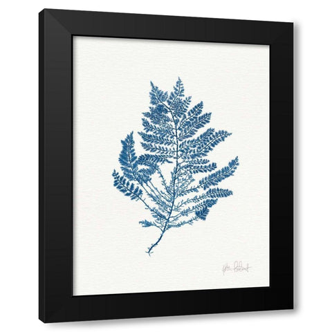 Sea Garden III Royal Blue Black Modern Wood Framed Art Print by Pertiet, Katie
