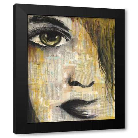 Eye of the Beholder I Black Modern Wood Framed Art Print with Double Matting by Courtney, Prahl