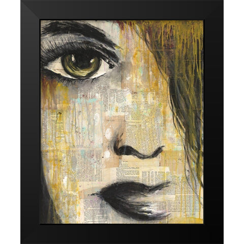 Eye of the Beholder I Black Modern Wood Framed Art Print by Courtney, Prahl