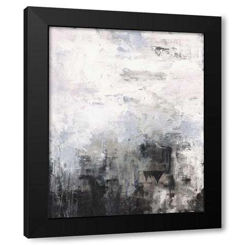 Oracle III Black Modern Wood Framed Art Print with Double Matting by Prahl, Courtney