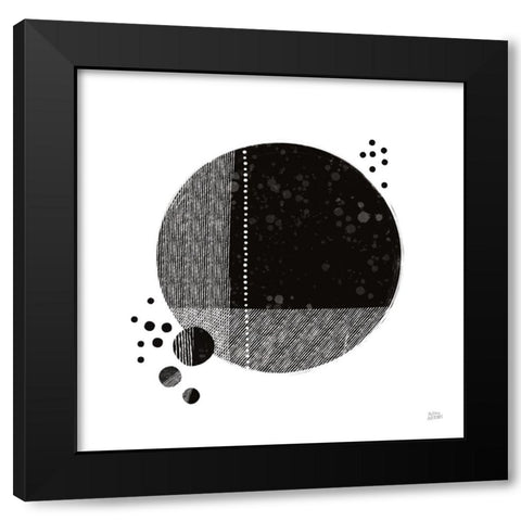 Tribeca I Black Modern Wood Framed Art Print with Double Matting by Averinos, Melissa