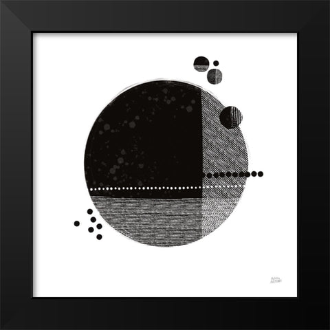 Tribeca II Black Modern Wood Framed Art Print by Averinos, Melissa