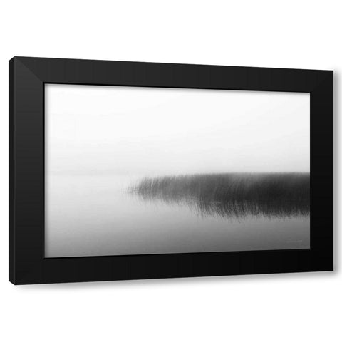 Clyde River Black Modern Wood Framed Art Print with Double Matting by Marshall, Laura