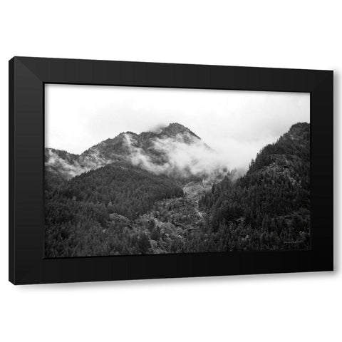 North Cascades I Black Modern Wood Framed Art Print with Double Matting by Marshall, Laura