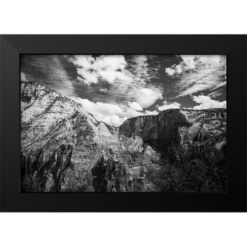 Scouts Landing I Black Modern Wood Framed Art Print by Marshall, Laura