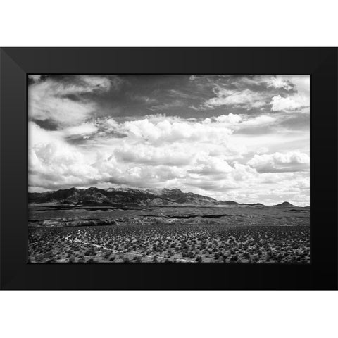 Virgin Mountains I Black Modern Wood Framed Art Print by Marshall, Laura
