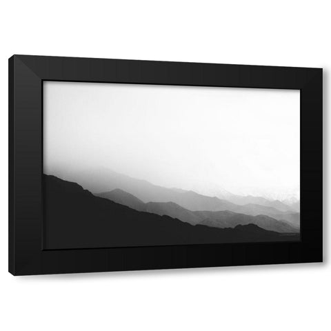 Virgin Mountains II Black Modern Wood Framed Art Print by Marshall, Laura