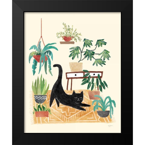 Urban Jungle I Black Modern Wood Framed Art Print by Urban, Mary