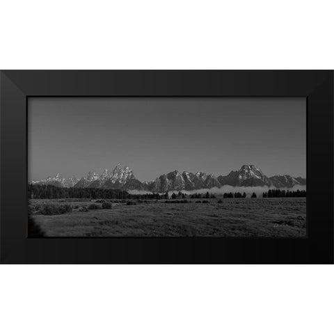 Grand Tetons I Black Modern Wood Framed Art Print by Eichman, Andre