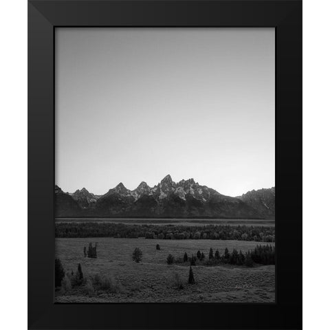 Grand Tetons III Black Modern Wood Framed Art Print by Eichman, Andre