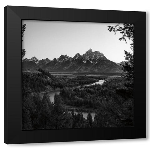 Grand Tetons IV Black Modern Wood Framed Art Print by Eichman, Andre