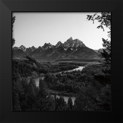 Grand Tetons IV Black Modern Wood Framed Art Print by Eichman, Andre