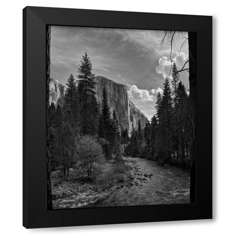 Yosemite II Black Modern Wood Framed Art Print by Eichman, Andre