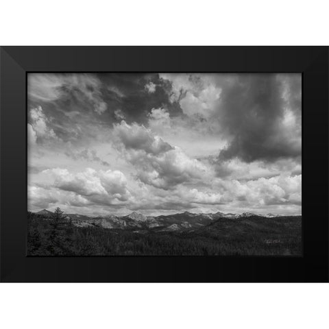 Yosemite V Black Modern Wood Framed Art Print by Eichman, Andre