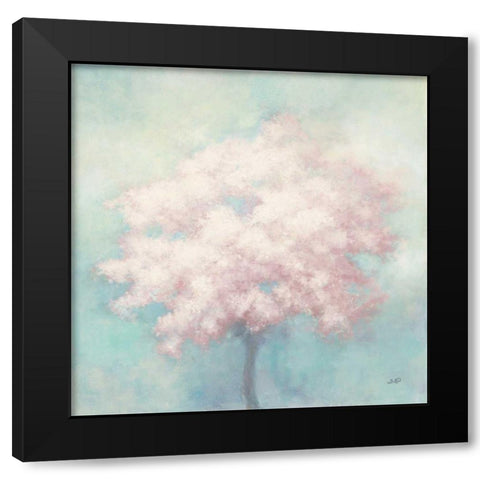 Spring Hope Blush Black Modern Wood Framed Art Print by Purinton, Julia