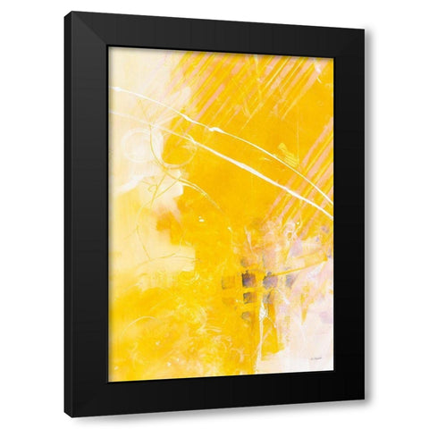 Understatement Black Modern Wood Framed Art Print with Double Matting by Schick, Mike