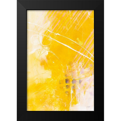 Understatement Black Modern Wood Framed Art Print by Schick, Mike