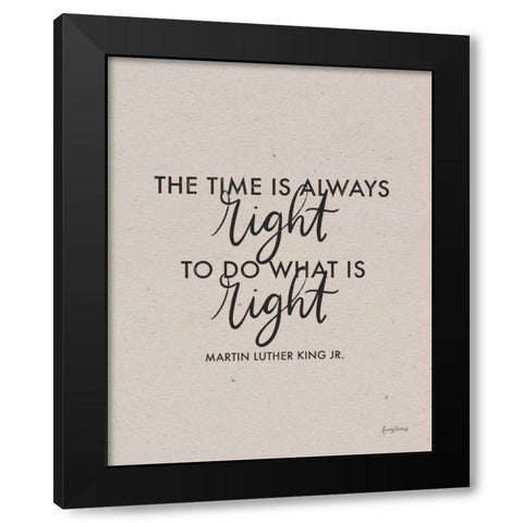 Words of Wisdom IV Black Modern Wood Framed Art Print with Double Matting by Thorns, Becky