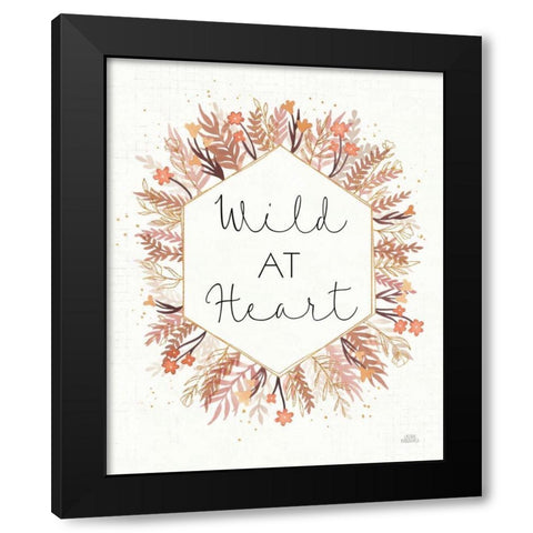 Desert Blooms III Black Modern Wood Framed Art Print by Marshall, Laura