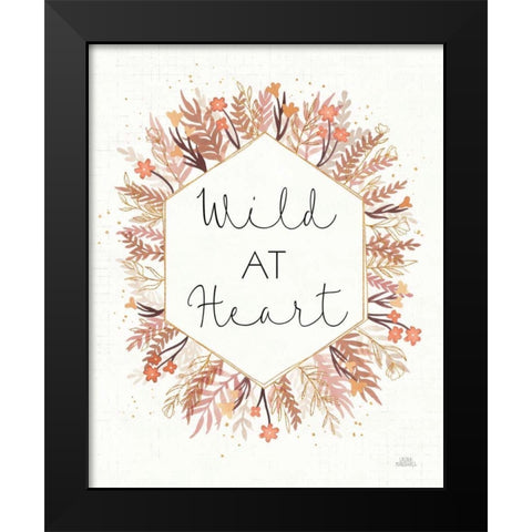 Desert Blooms III Black Modern Wood Framed Art Print by Marshall, Laura