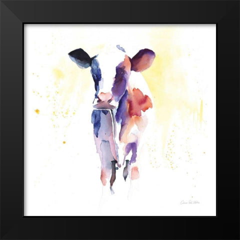 Holstein II Black Modern Wood Framed Art Print by Valle, Aimee Del