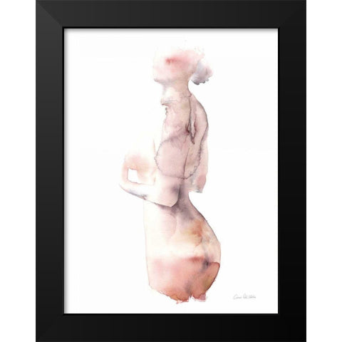 Solace II Black Modern Wood Framed Art Print by Valle, Aimee Del