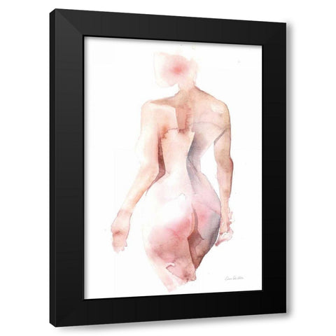 Solace III Black Modern Wood Framed Art Print by Valle, Aimee Del