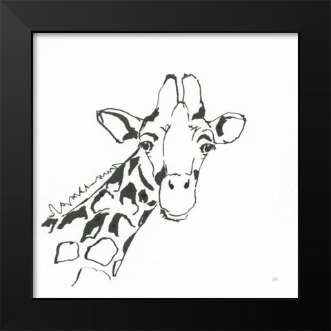 African Animals I Black Modern Wood Framed Art Print by Paschke, Chris