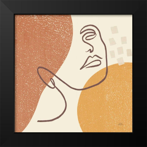 Through the Window IV Black Modern Wood Framed Art Print by Marshall, Laura