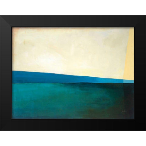 Deep Dive I Black Modern Wood Framed Art Print by Davies, Jane