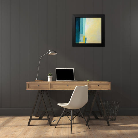 Deep Dive II Black Modern Wood Framed Art Print by Davies, Jane