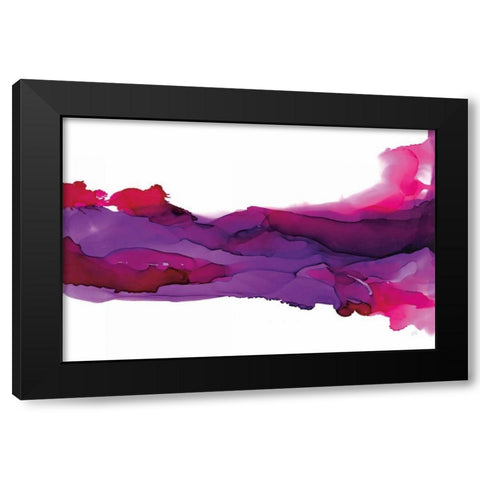 Shadows Black Modern Wood Framed Art Print by Paschke, Chris
