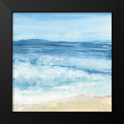 Coastal III Black Modern Wood Framed Art Print by Paschke, Chris
