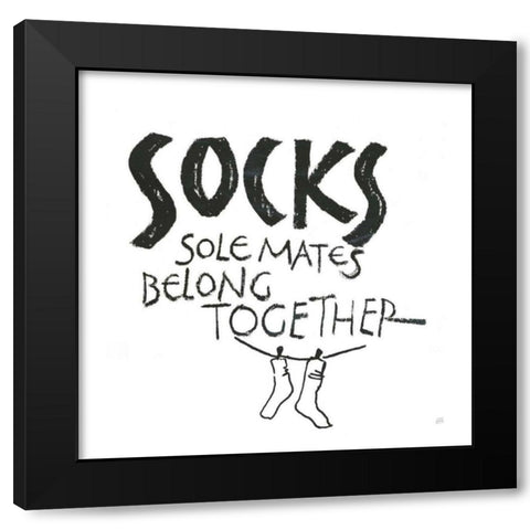 Laundry Room III White Black Modern Wood Framed Art Print with Double Matting by Paschke, Chris