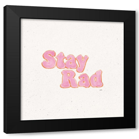 Throwback VI Black Modern Wood Framed Art Print with Double Matting by York, Leah