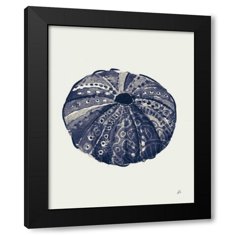 Ocean Finds VII Navy Black Modern Wood Framed Art Print with Double Matting by Brissonnet, Daphne